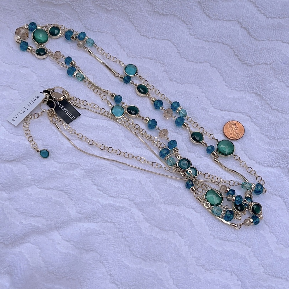 White House Black Market Convertible Necklace - Picture 11 of 12